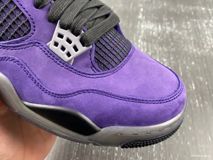 Suede 4 Jordan x Air Travis Purple Scott 0508